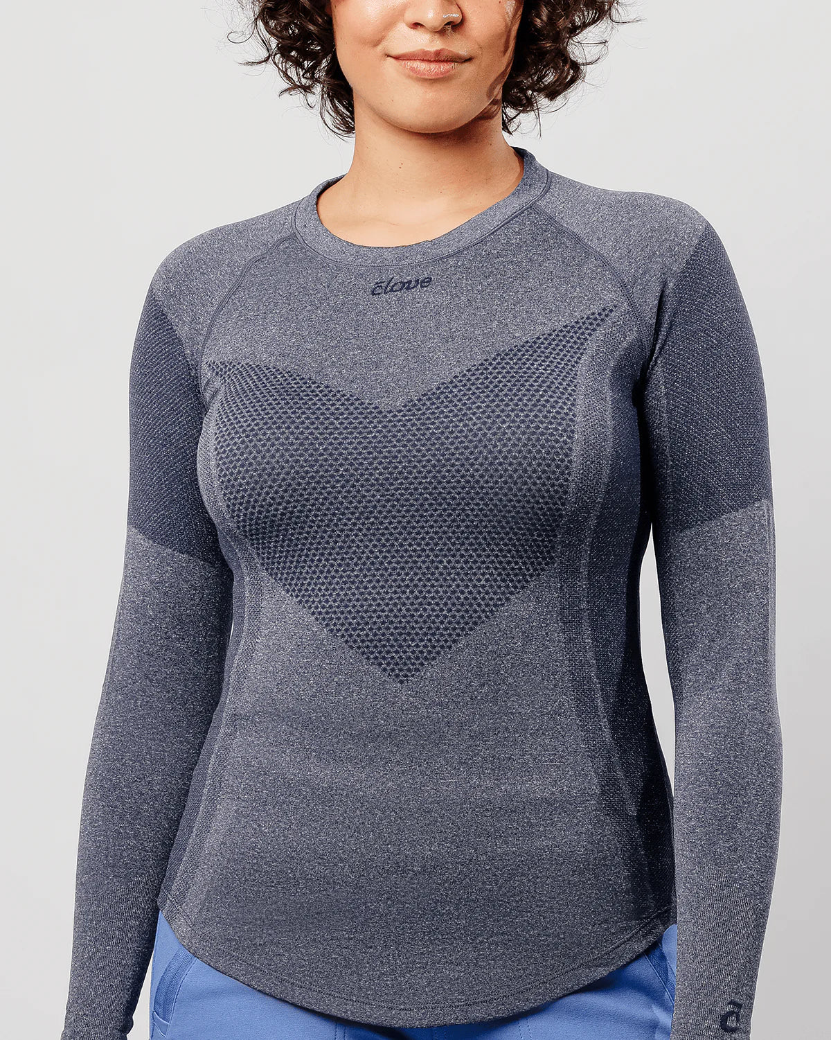 Clove CN LS Underscrub Medical Top Comfortable Stretch Fabric for Healthcare Professionals