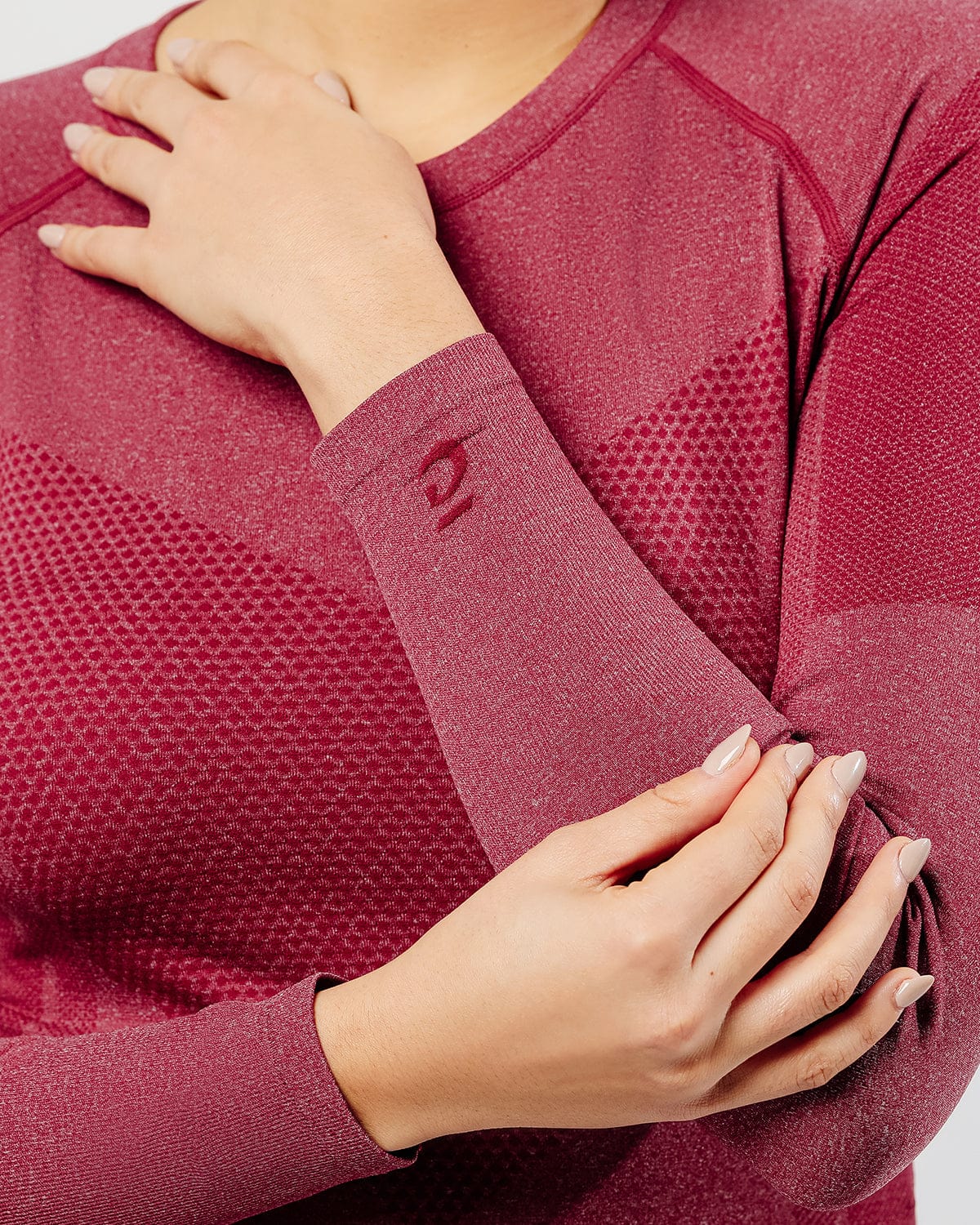 Clove VN/LS Underscrub Long Sleeve Medical Top Professional Fit Breathable Fabric